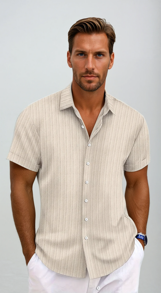 Stijlvol en casual zomershirt voor heren